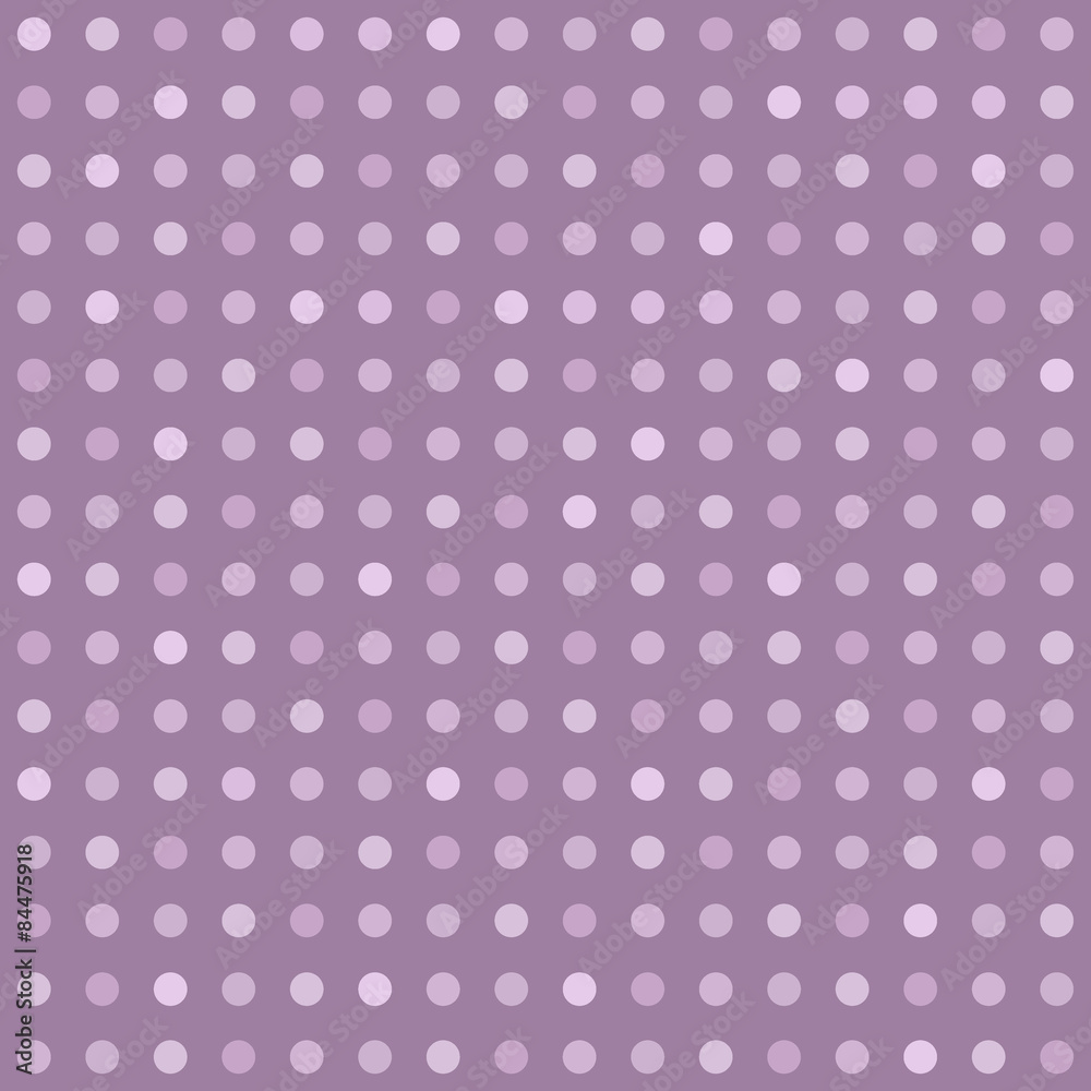 Seamless geometric polka dot pattern
