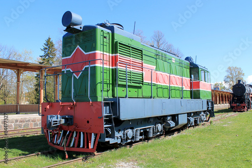 Shunting locomotive photo