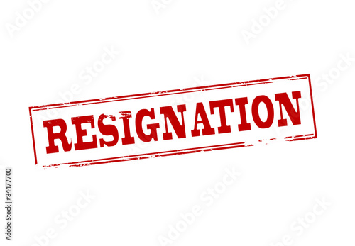 Resignation