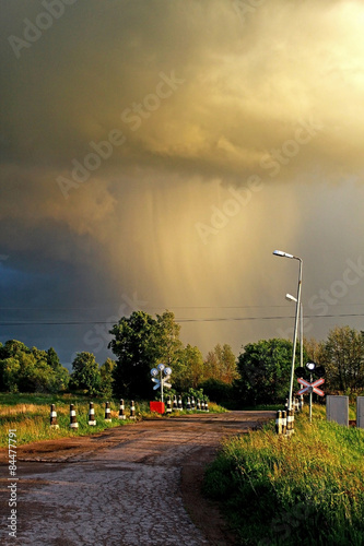 Rain coming