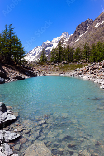 Ghiacciaio e laghi del Miage - Val Veny -Monte Bianco