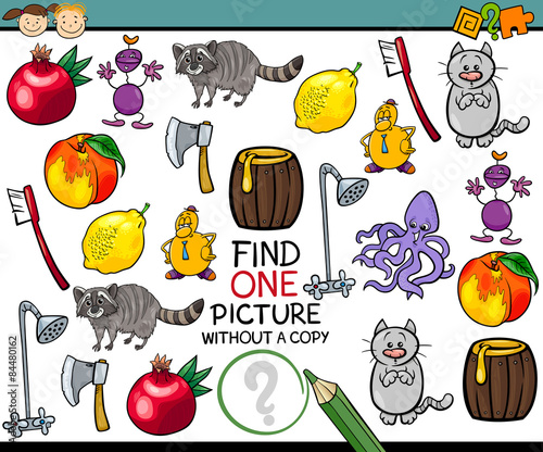 find single picture game cartoon