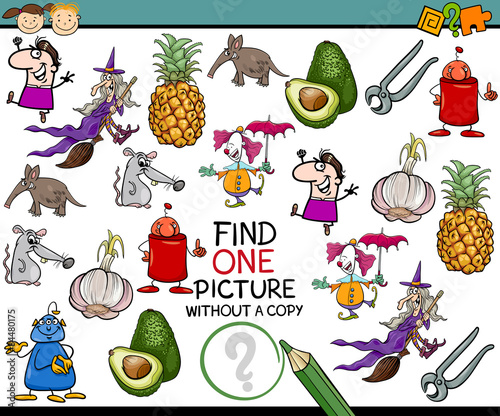 find single picture game cartoon