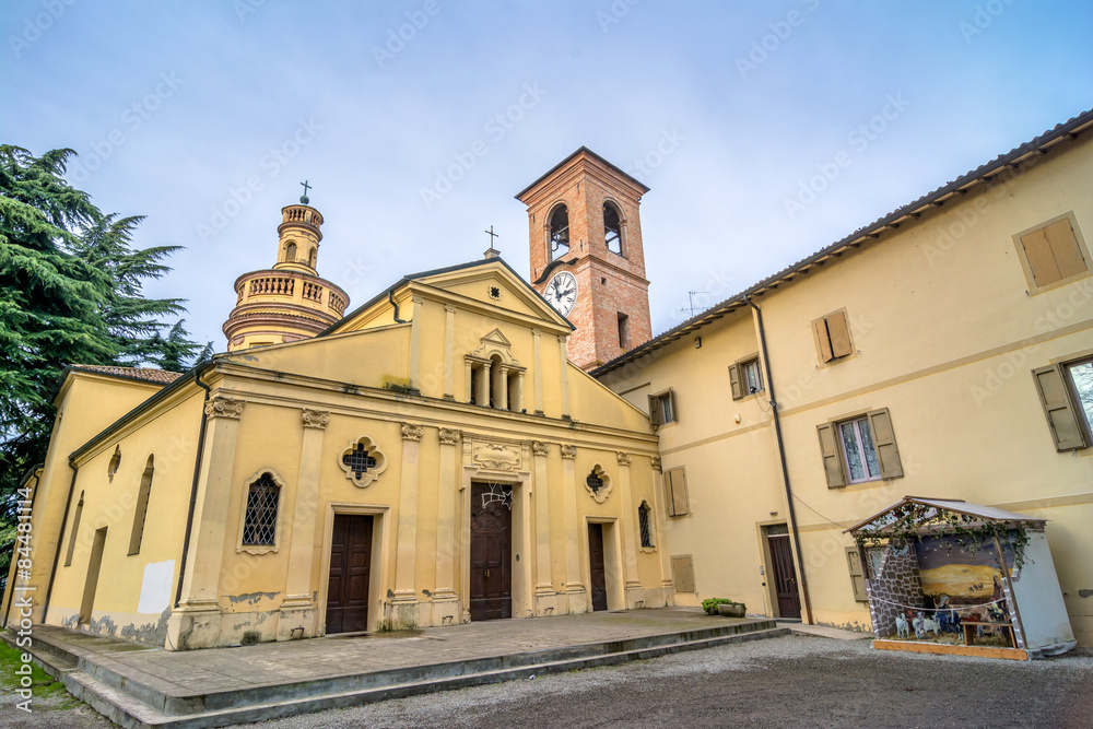 San Terenziano church in Cavriago, Italy
