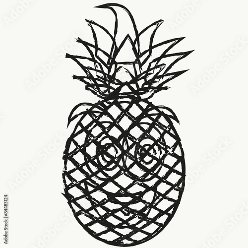 Cartoon fruit