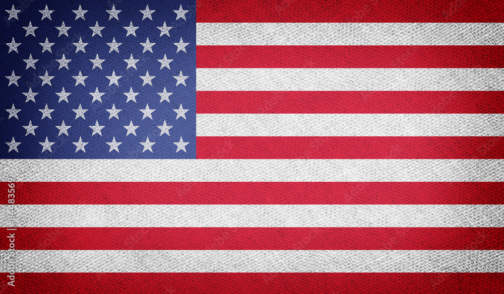 Obraz premium Grunge USA Flag