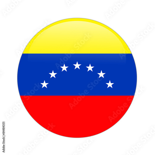 Venezuela flag button on white Free Download Venezuela flag button on white - GFXLoad