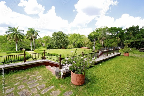 Gardens at Hacienda Temozon, Yucatan