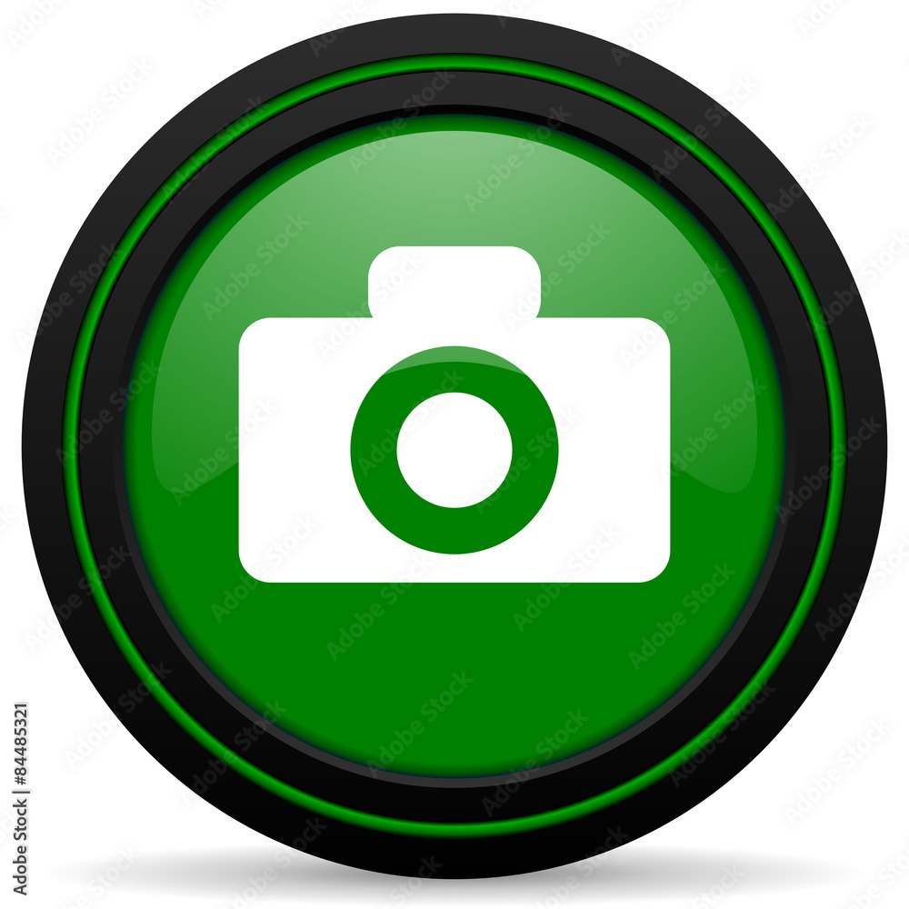 camera green icon camera green icon