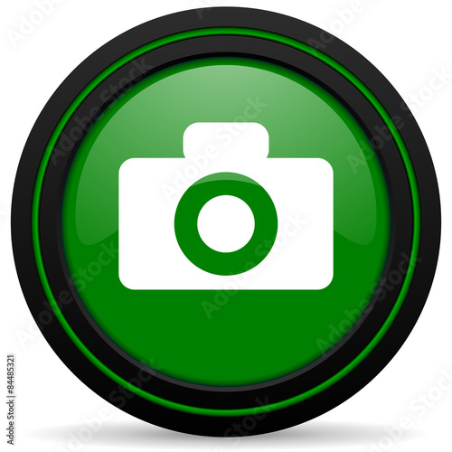 camera green icon