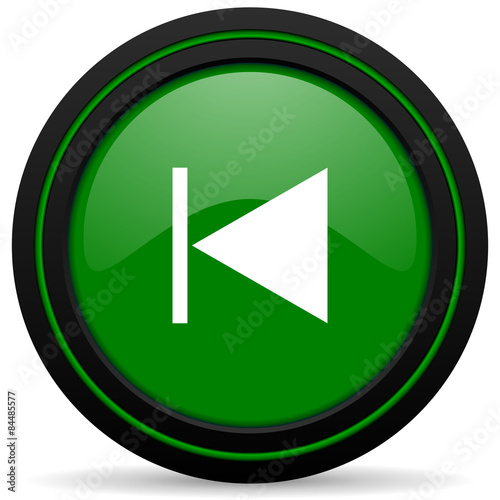 Free Download previous green icon - GFXLoad