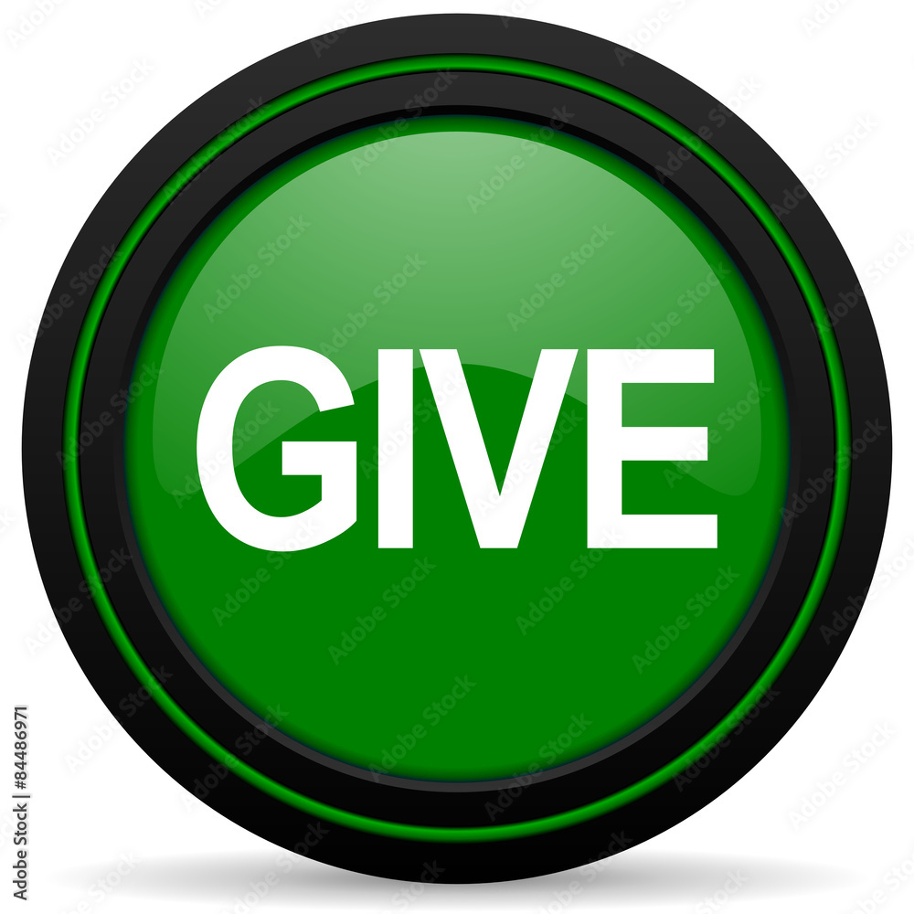 give green icon give green icon