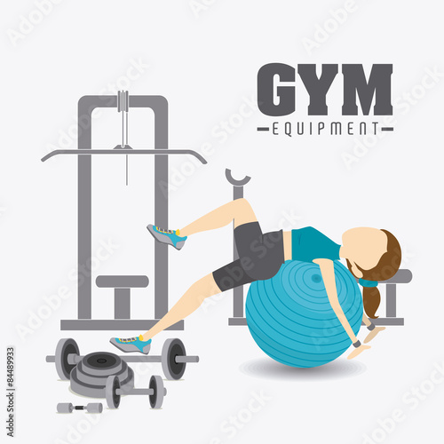 GYM design.