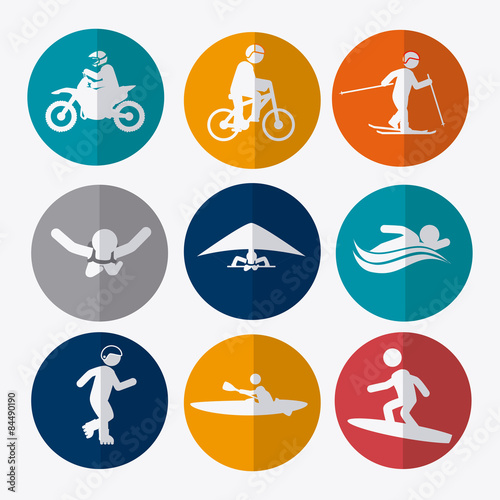 Extreme sport design.