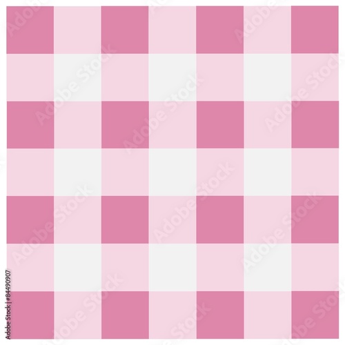 Pink checkered tablecloths pattern