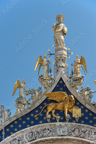 Detail des Markusdomes in Venedig