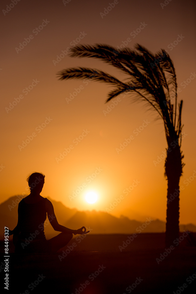 Yoga training in tropical location