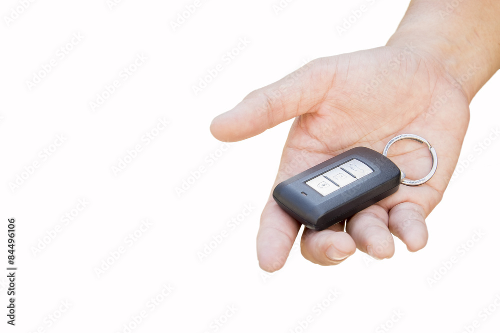 Car Keys hand giving keys New car concept Car Keys hand giving keys New car concept