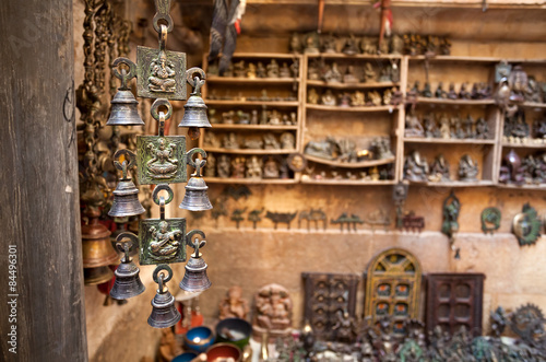 Indian souvenirs at market