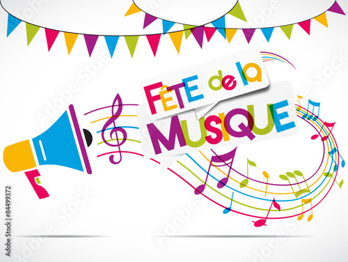 mégaphone : fête de la musique 