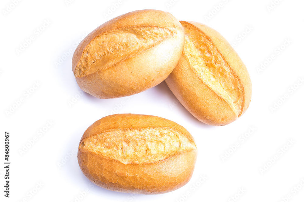 Brötchen freigestellt Brötchen freigestellt