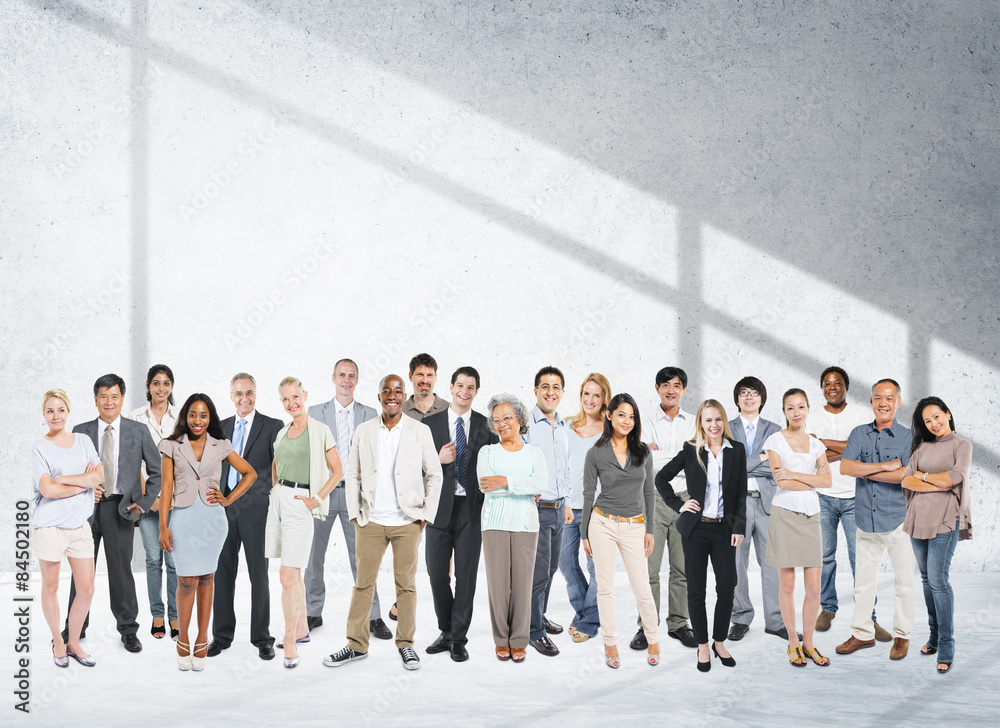 Fototapeta premium Business People Team Connection Togetherness Concept