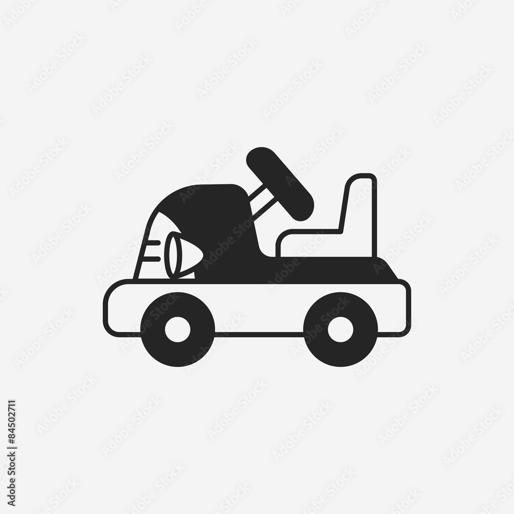 baby toy car icon baby toy car icon