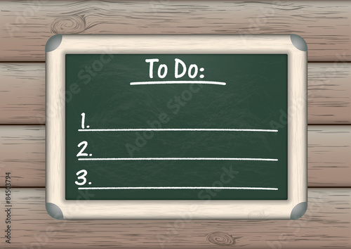 Blackboard To Do List