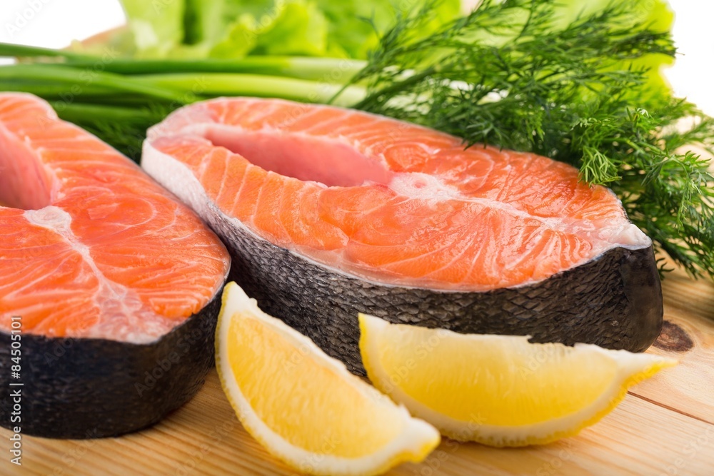 Seafood, steak, fish. Seafood, steak, fish.