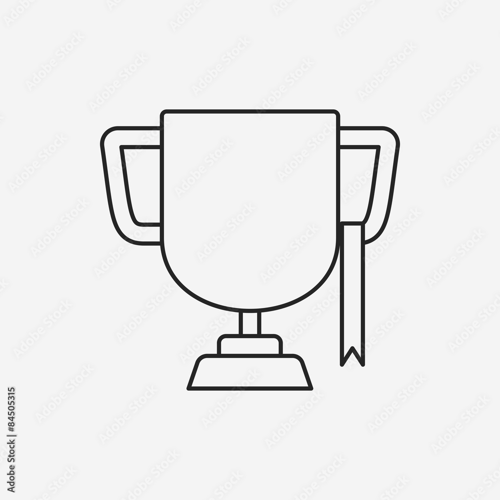 Trophy line icon Trophy line icon