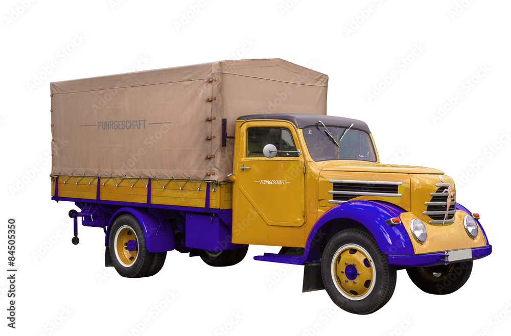 alter oldtimer lkw. laster, lastkraftwagen