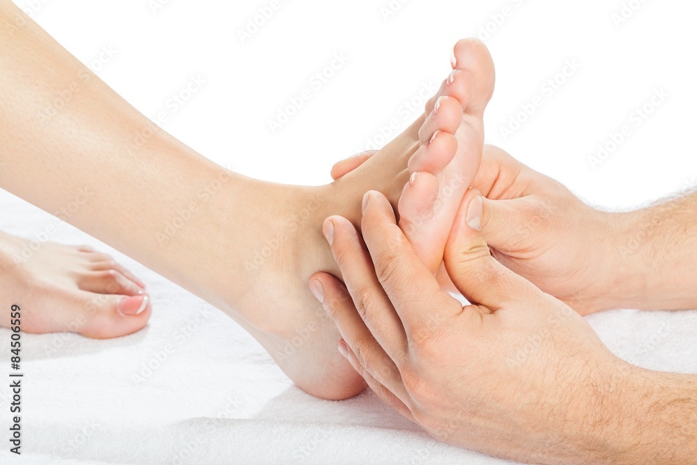 Human Foot, Pedicure, Foot Massage. Human Foot, Pedicure, Foot Massage.