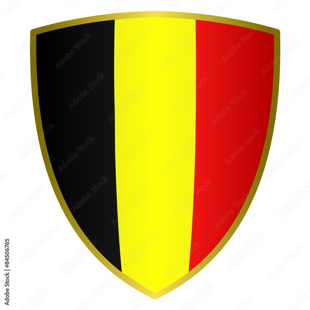 Fototapeta premium Ecusson Belgique
