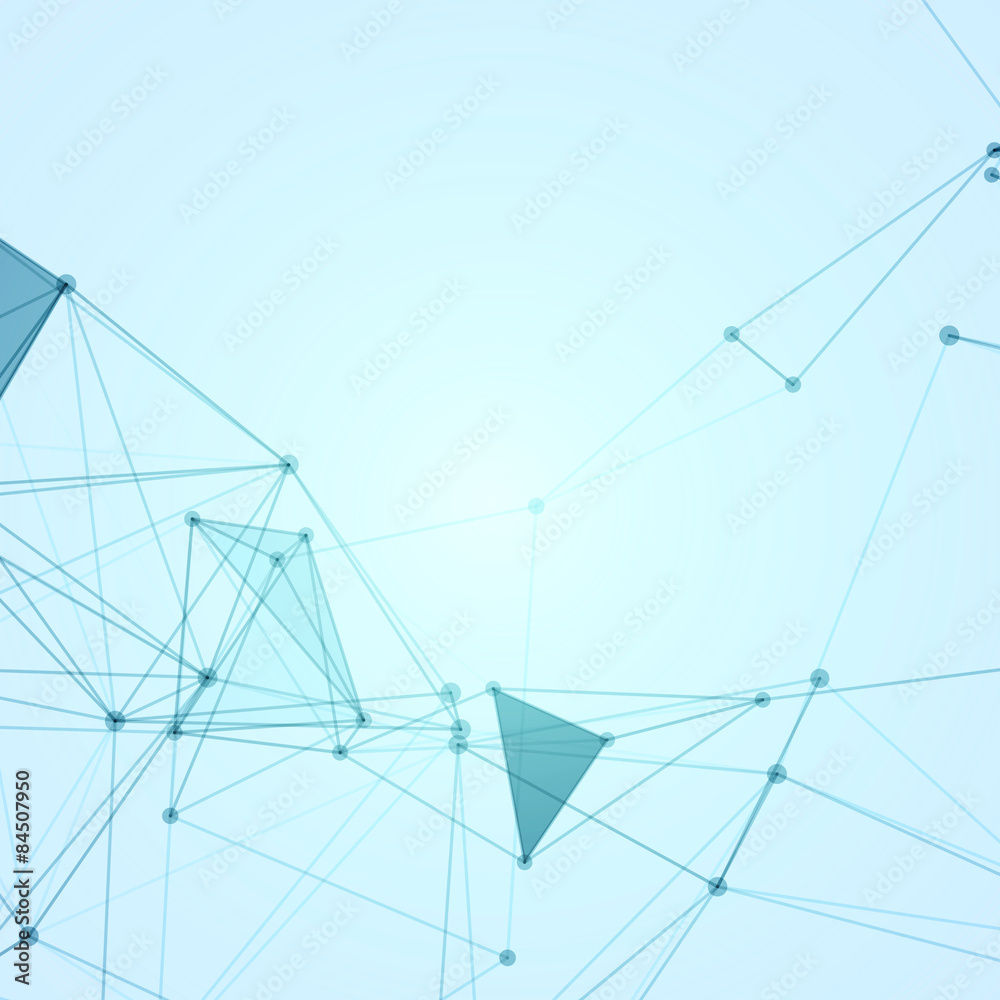 Abstract Polygonal Space Blue Background with Connecting Dots and Lines | EPS10 Vector Illustration Abstract Polygonal Space Blue Background with Connecting Dots and Lines | EPS10 Vector Illustration