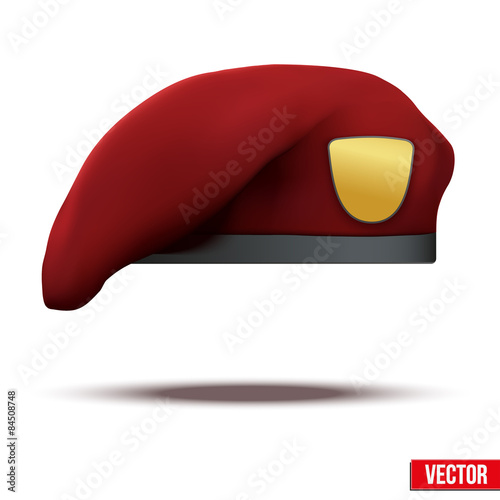 maroon Military Red Beret Army Special Forces