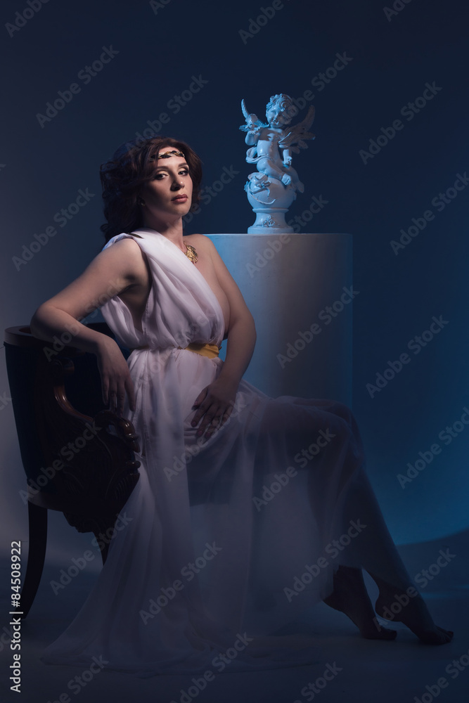 Fototapeta premium Venus styled beautiful woman