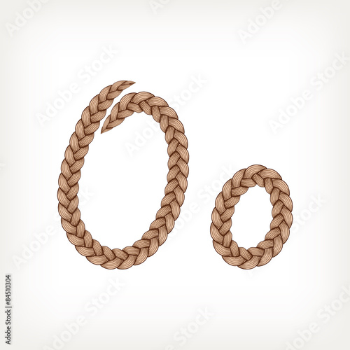 Braids hair font