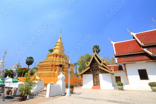 Wat Phra That Sri Chom Thong Temple  Chiang Mai at Thailand.