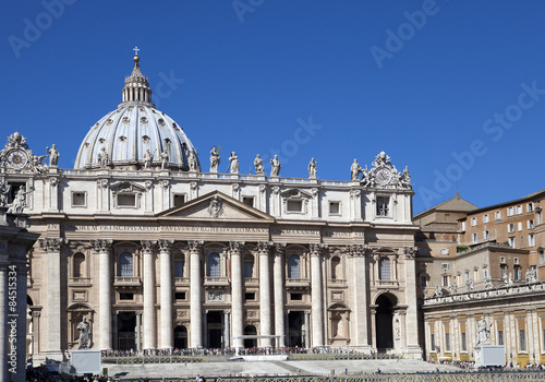 Vatican. The area before St. Peter's Cathedral..