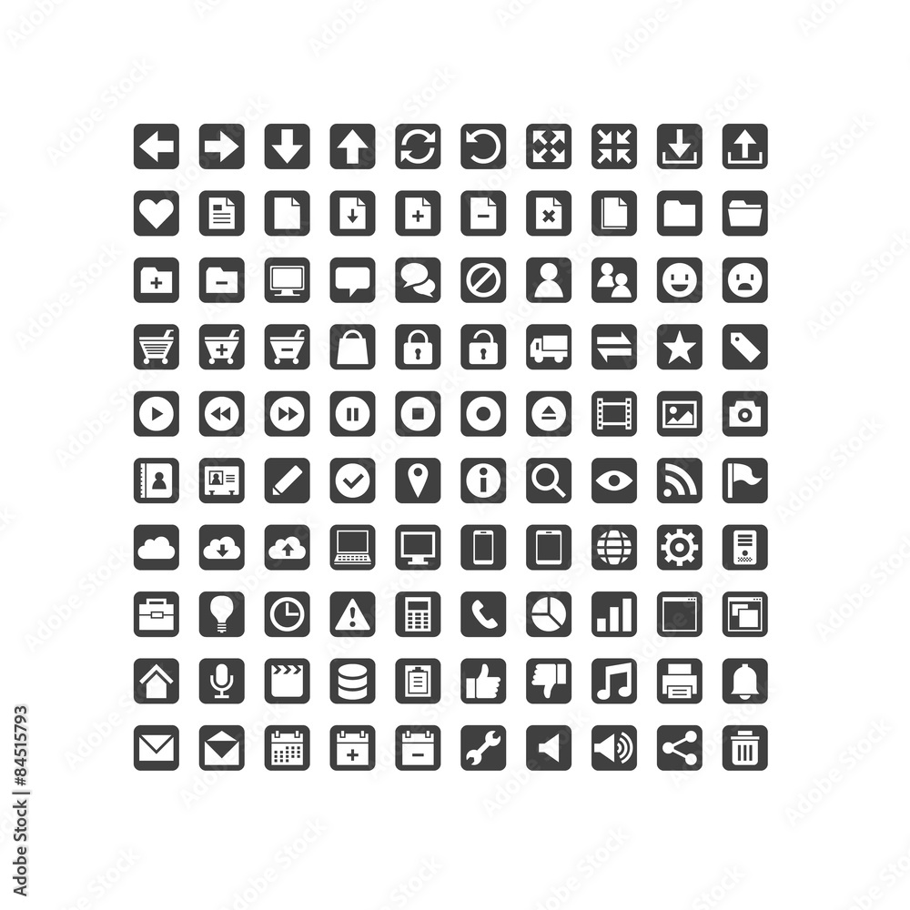シンプル ベーシック アイコン シンプル ベーシック アイコン