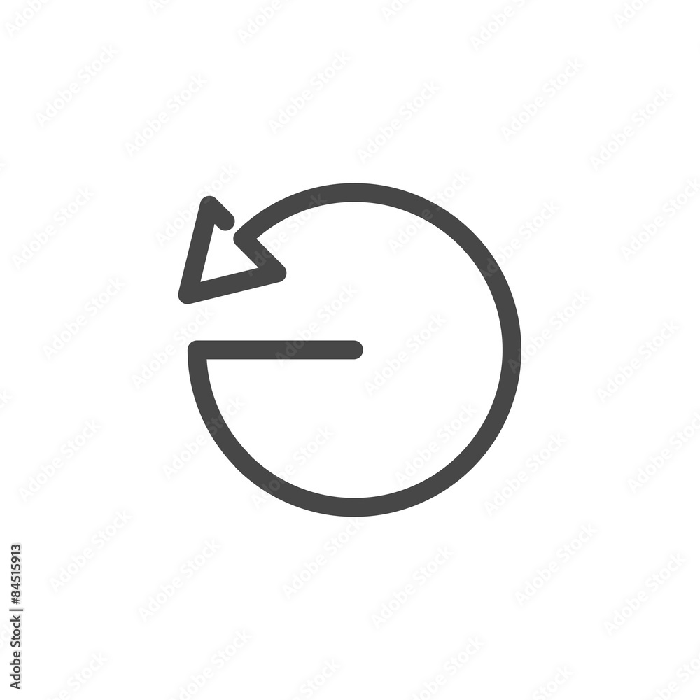 Thin lines web icon Thin lines web icon