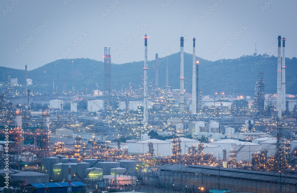 Light of petrochemical industry power station