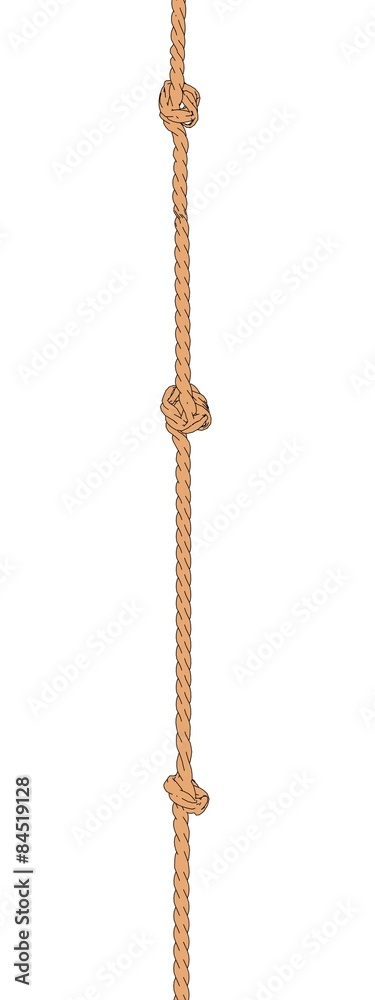 cartoon image of simple rope cartoon image of simple rope
