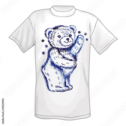 T-shirt & standing bear