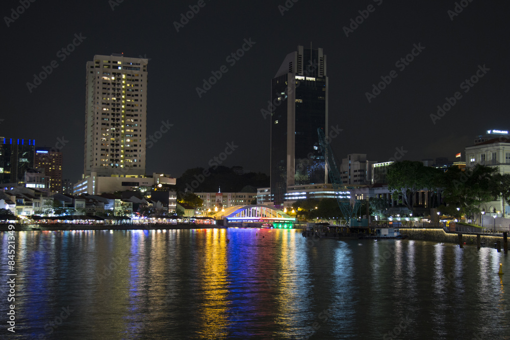 Obraz premium Singapore upper view