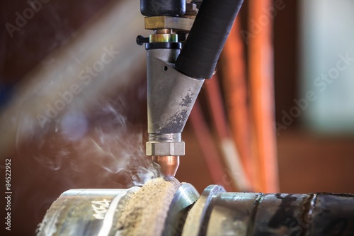 Hard surfacing by submerge arc welding process