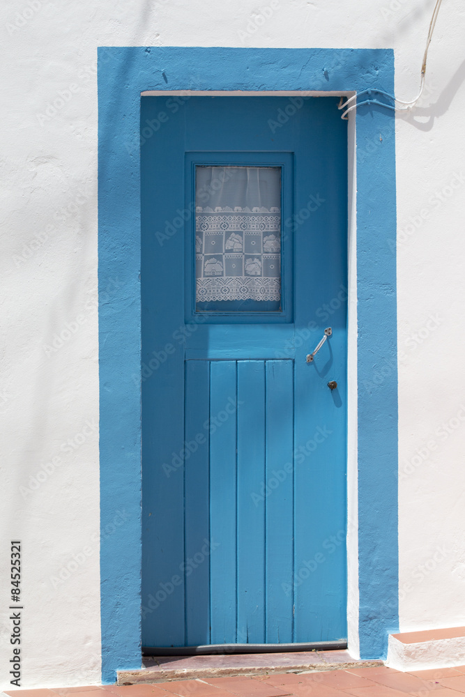 View of the typical village doors of the portuguese countryside. View of the typical village doors of the portuguese countryside.