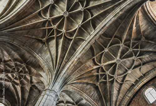 Bóvedas de la Conventual de San Benito, Alcántara, España