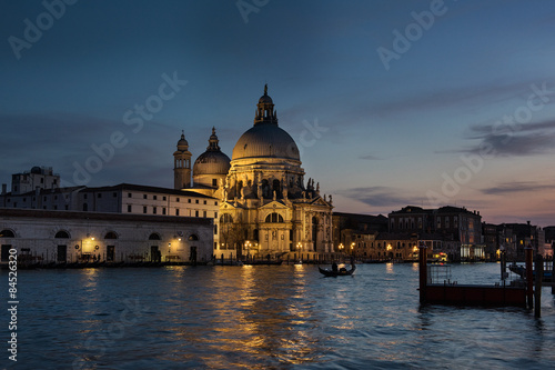 Basilika Santa Maria della Salute bei Nacht   Venedig  © franke 182