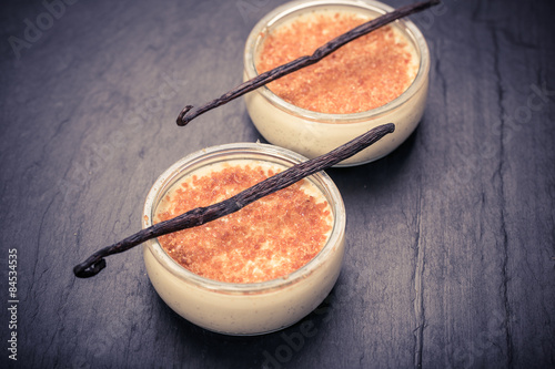 Vanilla bean Creme brulee